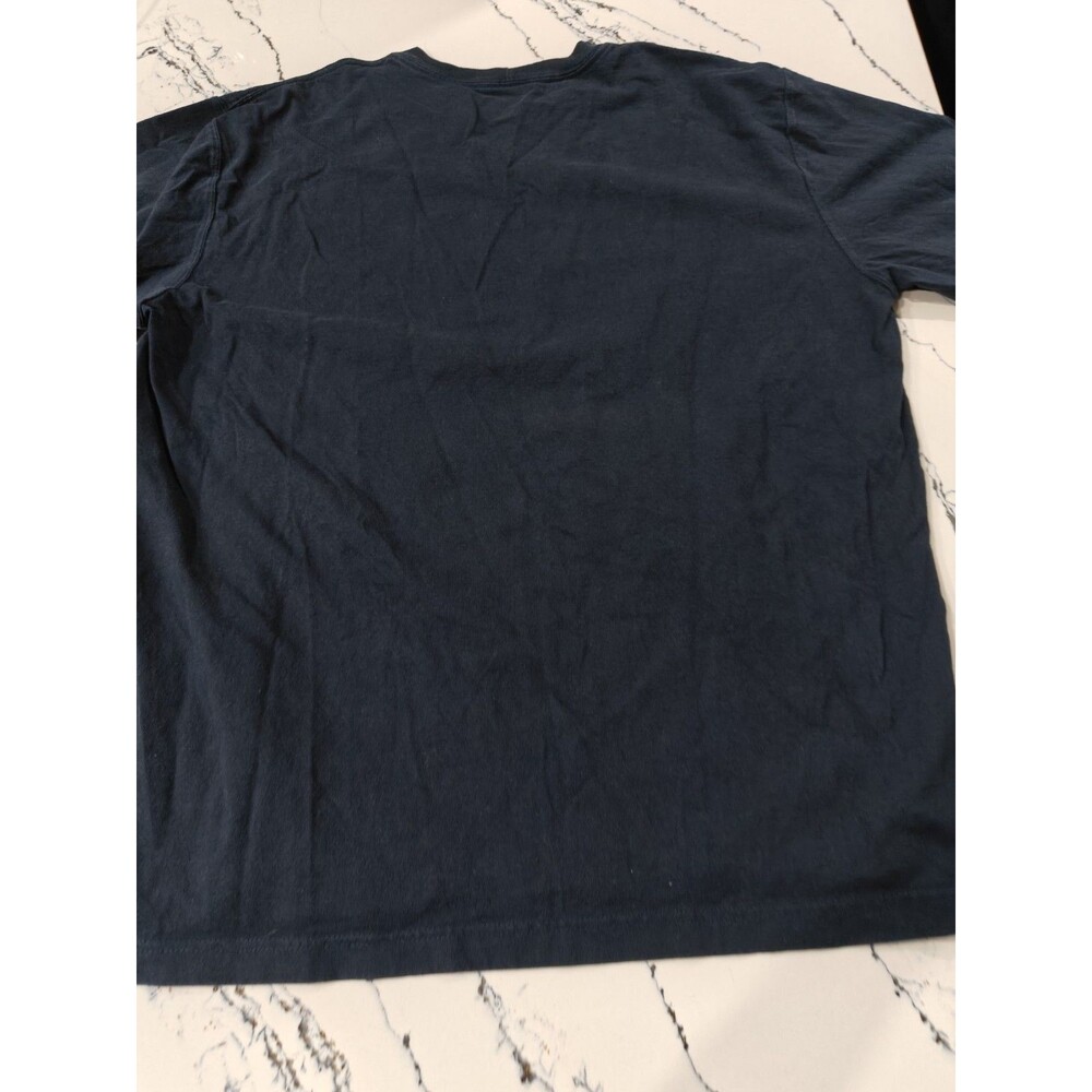 Carhartt Men's Workwear Navy Blue Long-Sleeve Graphic Logo T-Shirt XL Original - Picture 7 of 9